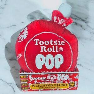 🆕️🆕️ TOOTSIE POP Cherry Weighted Plush